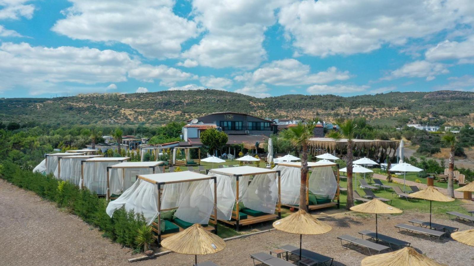 Assos Troy Beach Hotel Exterior photo